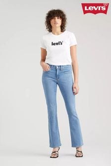 Jasnoniebieski - ® Levi's 315™ modelujących jeansów o kroju bootcut (U28624) | 240 zł