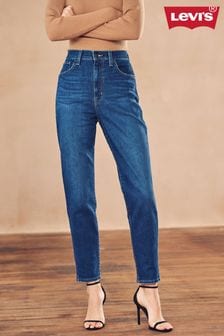 Nuage d'hiver - Jeans Mom taille haute Levis® (U28634) | €98