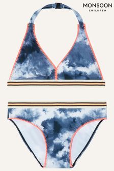 Monsoon Tie Dye Trim Triangle Bikini (U29105) | ₪ 84 - ₪ 93