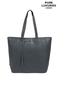 Pure Luxuries London Amberley Leather Tote Bag (U29545) | $74