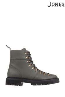 Jones Bootmaker Green Katia Leather Hiker Boots (U29636) | 490 zł