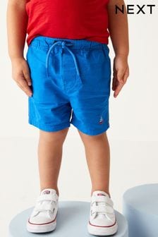 Modra - Kratke hlače z elastičnim pasom (3 mesecev–7 let) (U30157) | €6 - €8