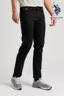 U.S. Polo Assn Black USPA Woven Trousers (U30208) | 92 €