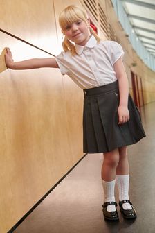Clarks School Pleat Skirt