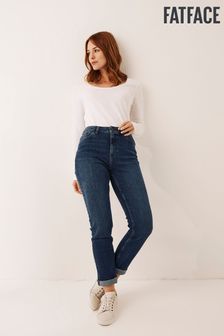 FatFace Blue Chesham Girlfriend Jeans (U30442) | $143