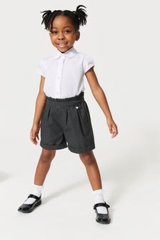Clarks Grey Paperbag School Shorts (U30767) | R308 - R352