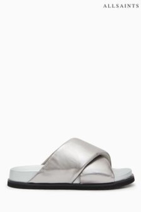 AllSaints Silver Saki Sandals (U30809) | 187 €