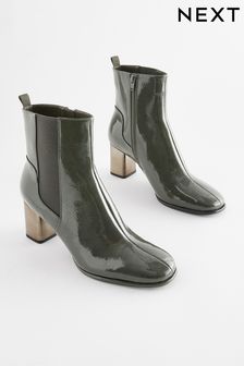 Grey Forever Comfort® Metal Heel Ankle Boots (U30965) | kr522