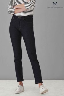 Crew Clothing Company Mid Blue Cotton Fitted Jeans (U32498) | €41.50