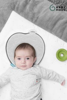 Babymoov Lovenest Grey Organic Cotton Anti Flat Head Baby Pillow (U32534) | €27