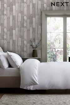 Grey Distressed Wood Plank Wallpaper Paste The Wall (U34020) | ₪ 130