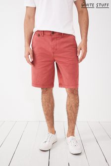 White Stuff Pink Sutton Organic Chino Shorts (U34063) | ₪ 239