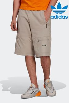 adidas Originals Mens Brown R.Y.V. Utility Shorts (U34795) | ₪ 233