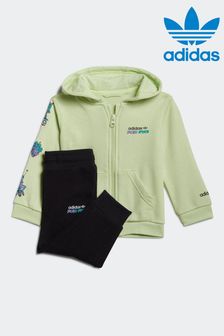 adidas Originals Green Graphic Full-Zip Hoodie Set (U35045) | 60 €