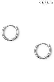 Orelia London Mini Micro Silver Plated Hoop Earrings (U35240) | €21