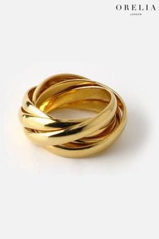 Gold - Orelia London Ineinandergreifende Ringe (U35246) | 34 €