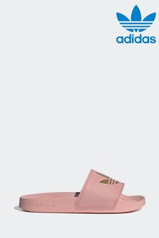 adidas Originals Adiletten Lite Badeschlappen, Pink (U35499) | 47 €