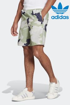 adidas Originals Grey Graphics Camo Shorts (U35550) | $99