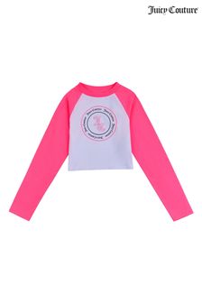Juicy Couture Pink Raglan Colour Block LS T-Shirt (U36213) | ₪ 102 - ₪ 140