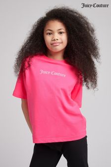 Juicy Couture Pink Boxy Quarter Sleeve T-Shirt (U36218) | ₪ 84 - ₪ 112