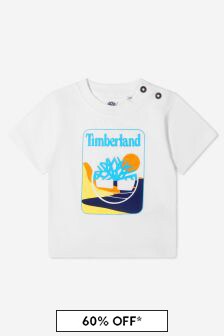 Timberland Baby Boys Cotton Logo T-shirt (U36864) | ￥4,050