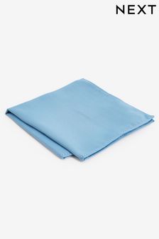 Cornflower Blue Recycled Polyester Twill Pocket Square (U37250) | $9