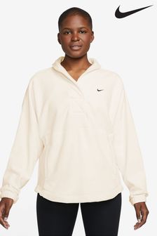 Neutral - Bluză comodă de molton Nike Therma-fit One (U37409) | 418 LEI