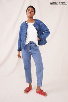 White Stuff - Zoey - Giacca di jeans trapuntata blu (U37886) | €108