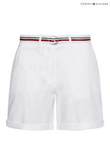 Tommy Hilfiger White Tencel™ Chino Shorts (U39277) | €54