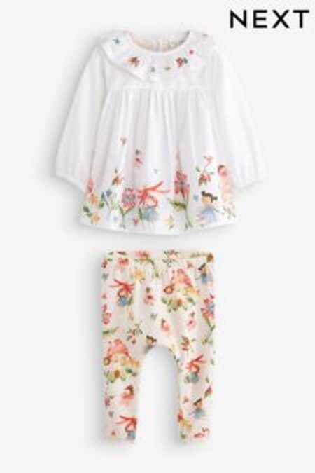 Piersică roz - Set Bebeluși bluză și colanți (U39297) | 157 LEI - 174 LEI