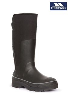 Trespass Black Soren Welly Boots (U39500) | 27 BD