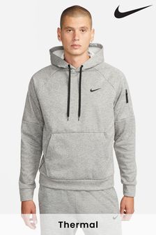 Темно-сірий - Nike Therma-fit Pullover Training Hoodie (U39620) | 3 719 ₴