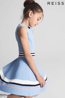 Reiss Blue Elsie Junior Knitted Mini Dress (U39869) | €55