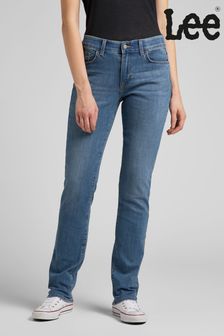 Niebieskie jeansy Lee Comfort z prostą nogawką (U40039) | 205 zł
