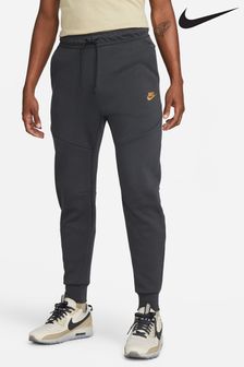 Negru - Pantaloni de trening din fleece tehnic Nike (U41106) | 537 LEI