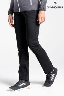 Czarne spodnie Craghoppers Kiwi Pro z wysokim stanem (U41144) | 190 zł