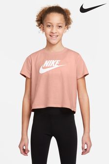 Nike Orange Futura Cropped T-Shirt (U41315) | €22.50