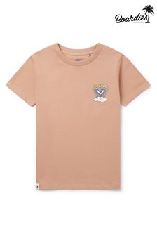 Boardies Kids Unisex Peach Pink Unicorns T-Shirt (U41622) | €32