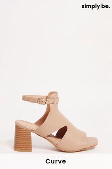 Simply Be Extra Wide Fit Block Heel Shoe Boots (U42163) | $49