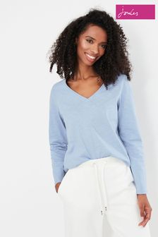 Women's Joules Plain Long Sleeve Tops 