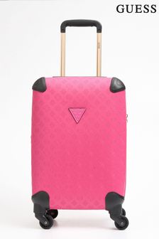 Guess Pink Wilder 4 Wheel 18 Inch Suitcase (U43688) | €163