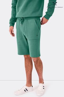 Crew Clothing Company Mid Green Classic Casual Shorts (U44192) | €58
