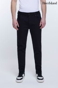 Черные джинсы зауженного кроя River Island (U44362) | €40