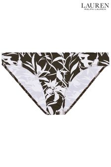Lauren Ralph Lauren Green Floral Hipster Bikini Bottoms (U44404) | €43.50