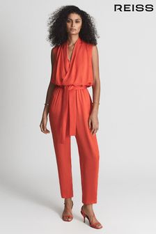 Reiss orange jumpsuit online
