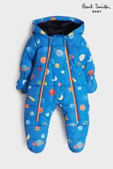 Paul Smith Baby Shower Resistant Snowsuit (U44621) | $278