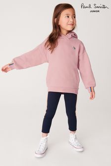 Rosa - Paul Smith Junior Kapuzensweatshirt für Mädchen (U44710) | 115 €
