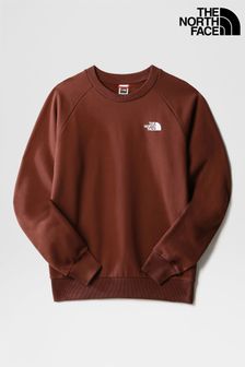 The North Face Redbox Sweatshirt mit Rundhalsausschnitt und Raglanärmeln, Eichenfarben (U45736) | 94 €