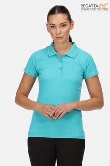 Niebieska damska koszulka polo Regatta Sinton (U45762) | 42 zł