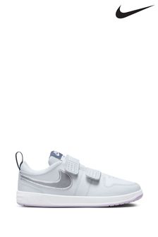 Nike Grey Pico 5 Junior Trainers (U45837) | €17.50